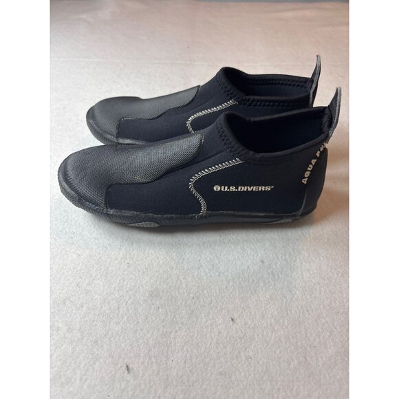 U.S. Divers Aqua Purge 3/5 Neoprene Water Shoes Black Size 7 - Picture 2 of 7